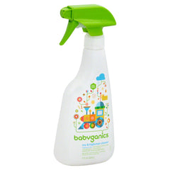 BabyGanics The Cleaner Upper Toy & Highchair Cleaner, Fragrance Free - 17 oz bottle