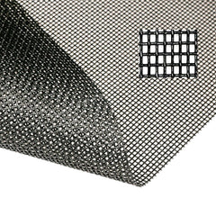 TOOLTRIZ Pet Proof Window Screen Replacement Kit, 48�� x 100" Upgraded Thicken Charcoal Fiberglass Mesh for Sliding Pet Screen Door Repair Kit -